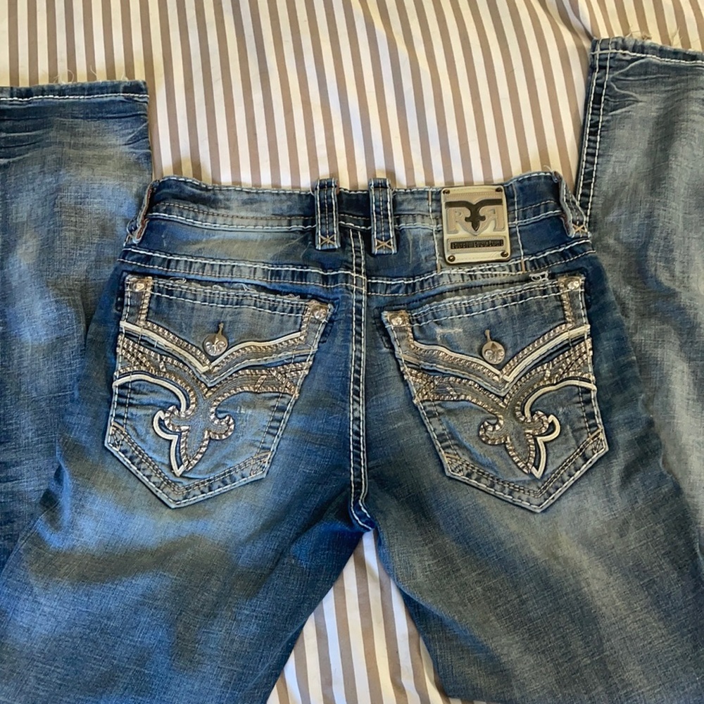 Rock revival straight jean